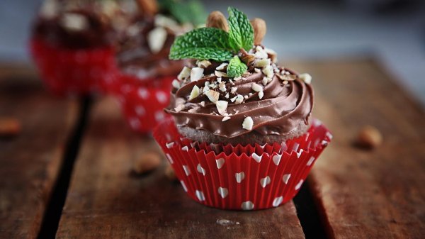 красивое пирожное