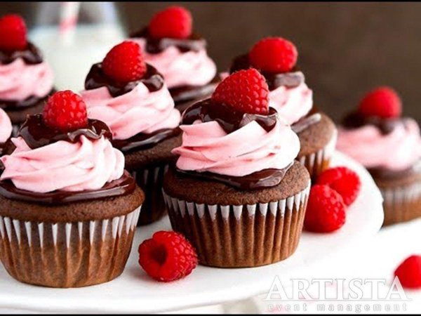 украшение капкейков кремом