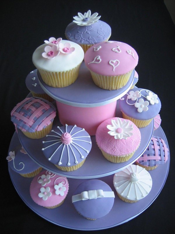 детские капкейки