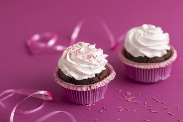 кексик с кремом