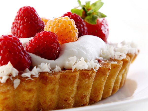 тарталетка клубничная