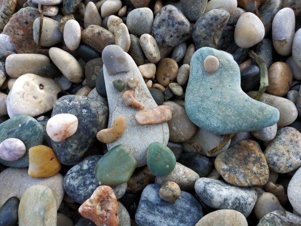 морские камушки