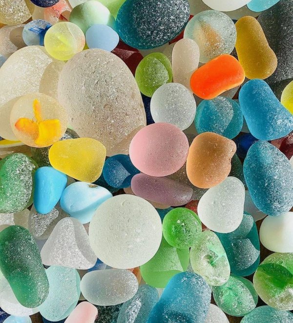 морское стекло sea glass
