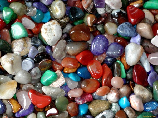 полудрагоценные камни