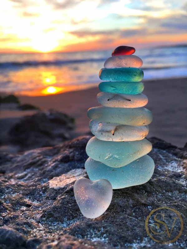 стеклянный пляж гласс бич калифорния