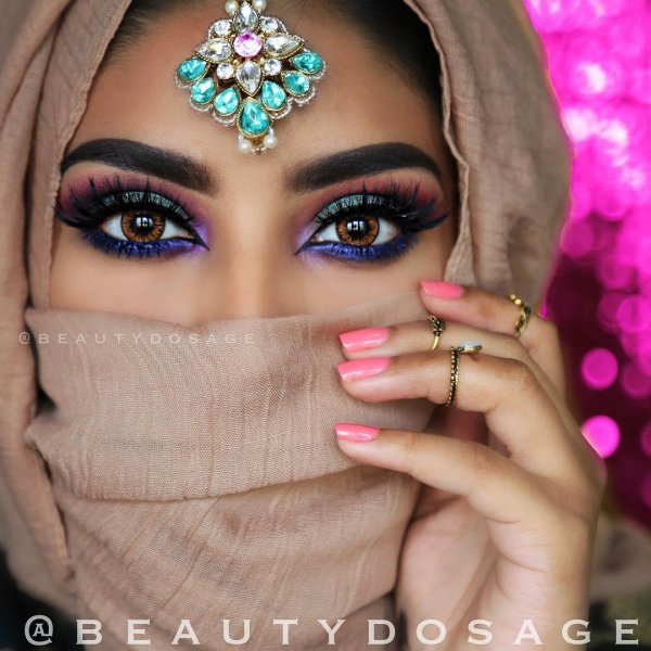 макияж арабский