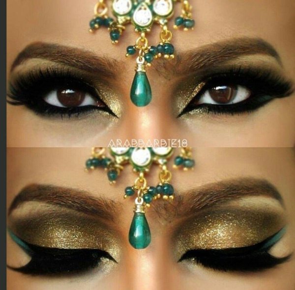 восточный макияж