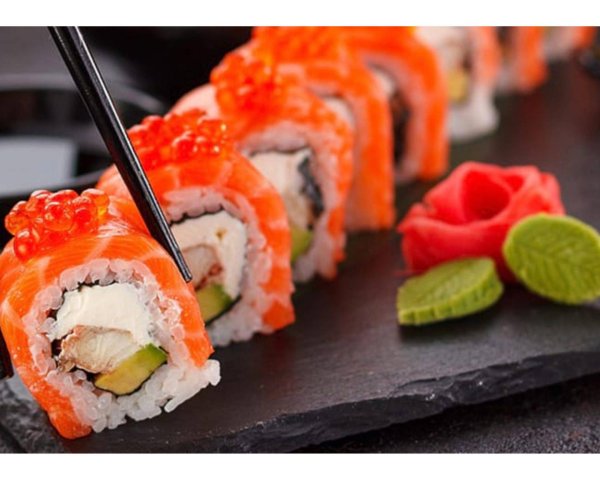 суши красивые