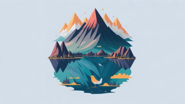 пейзаж минимализм