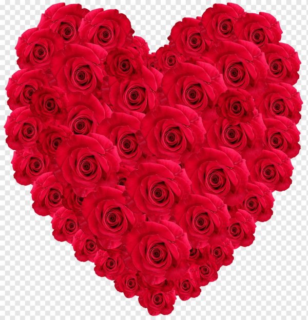 сердечко из роз