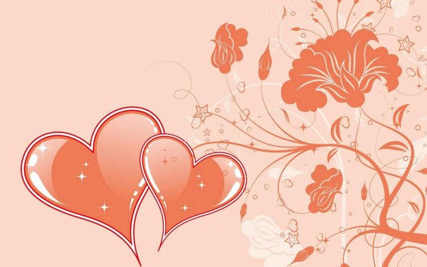 сердечка фон