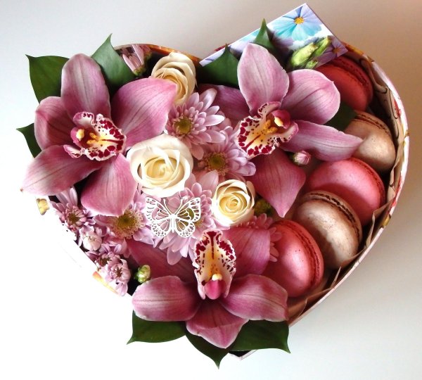 цветочная коробка