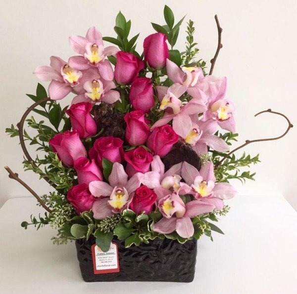 композиции из орхидей