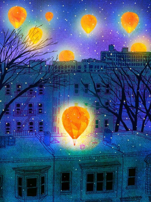 небесный фонарик геншин