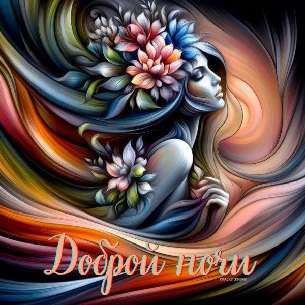 открытка доброй ночи