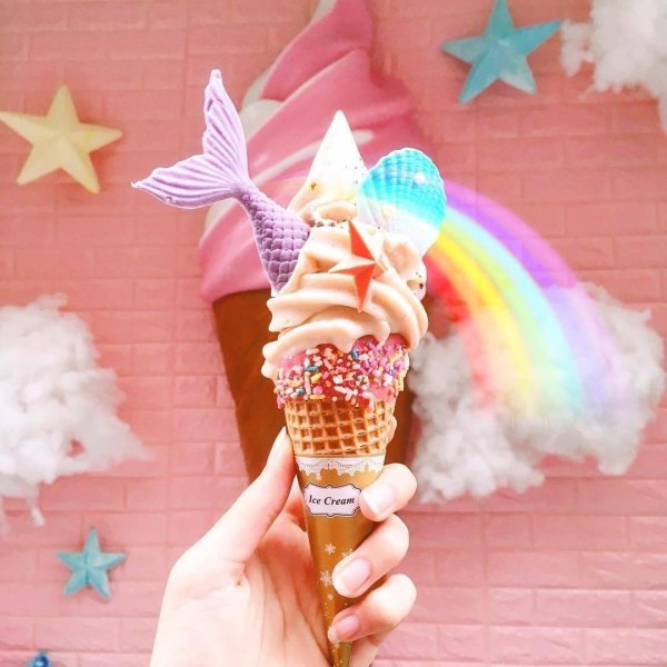 эстетика мороженого