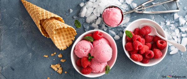фон мороженого
