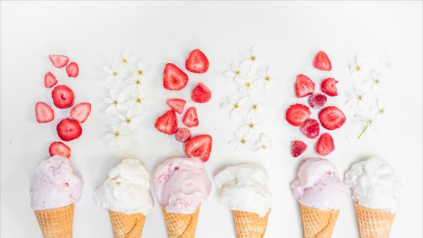 фон мороженого
