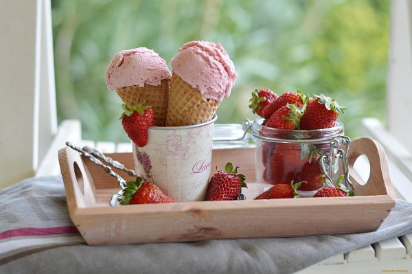 доброе утро мороженое