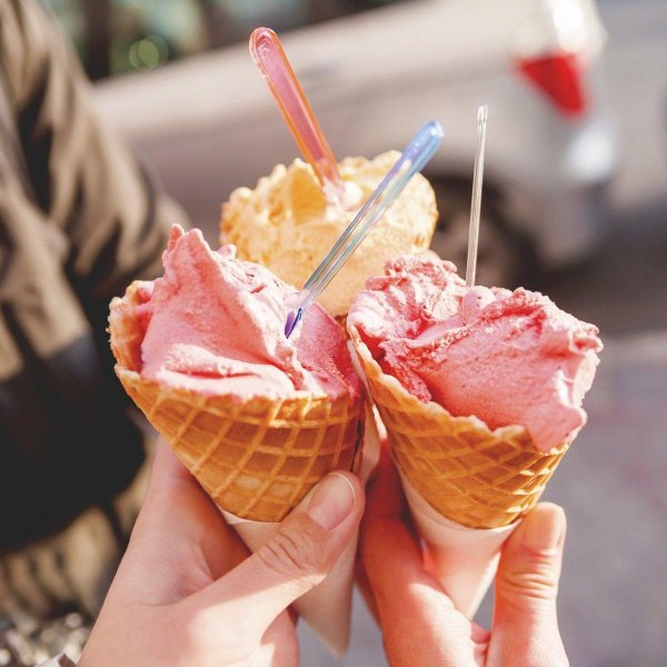 мороженое рожки