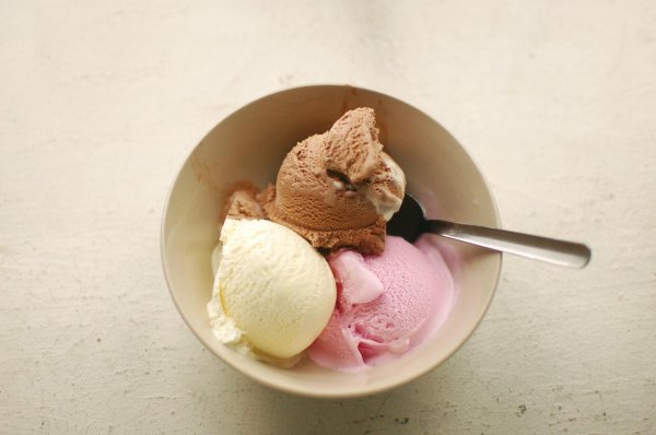 мороженое рожки