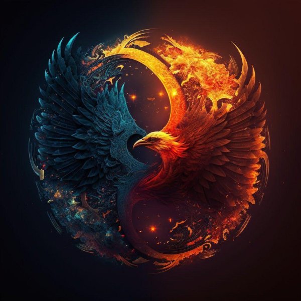 феникс и дракон