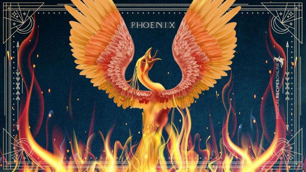 птица феникс