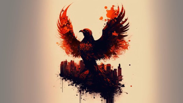 птица минимализм