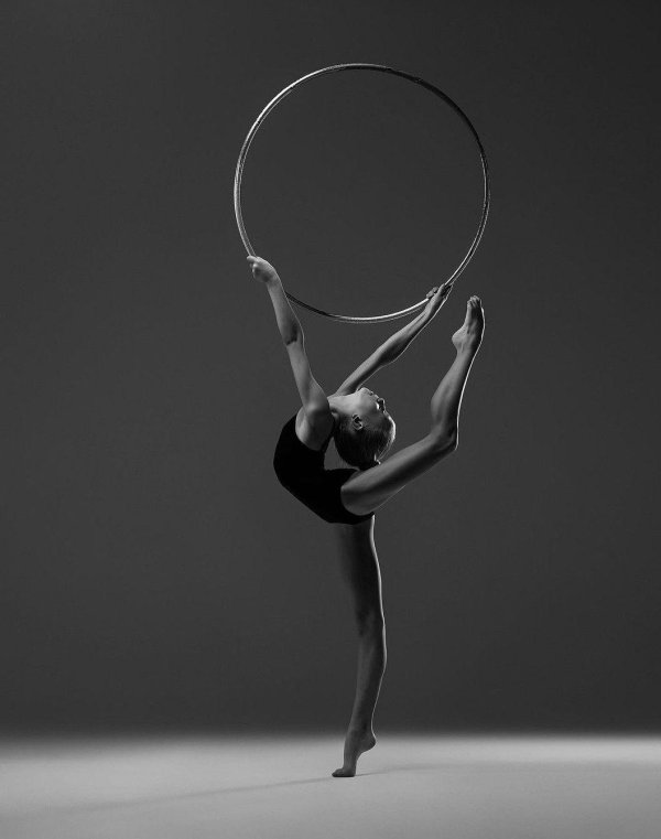 воздушная гимнастика на кольцах