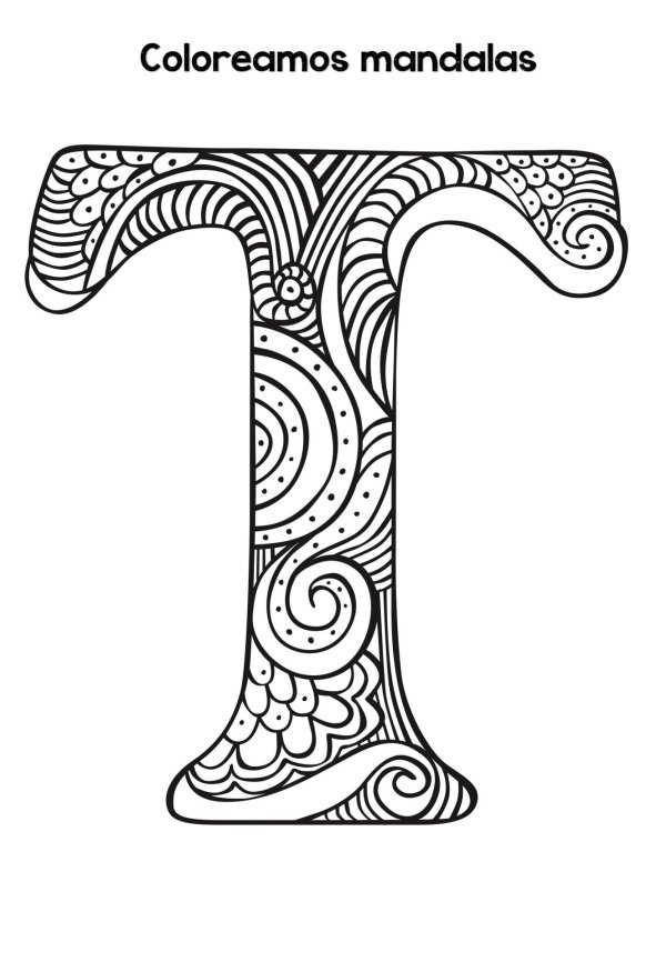 буквы антистресс