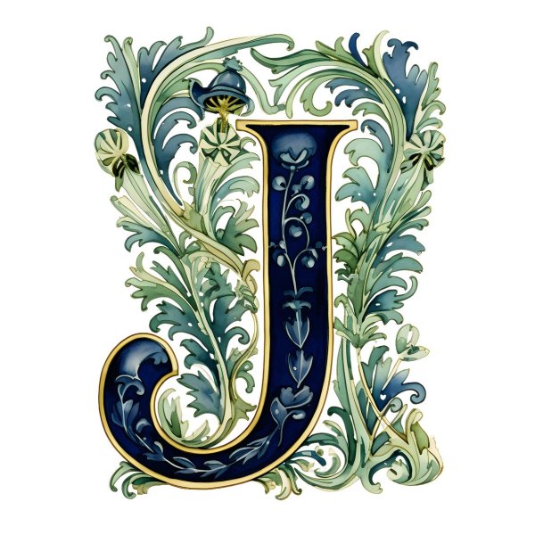 декоративная буква
