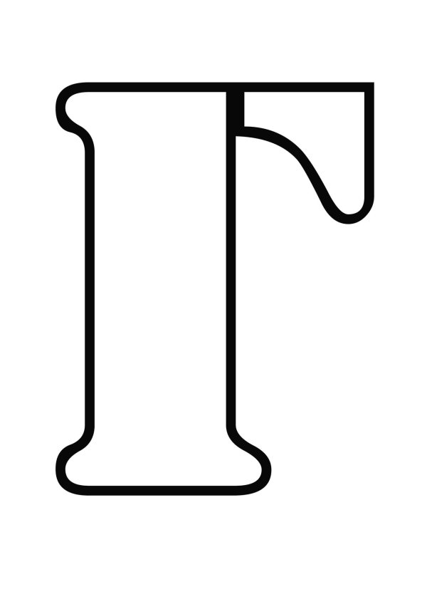 буквы алфавита трафарет