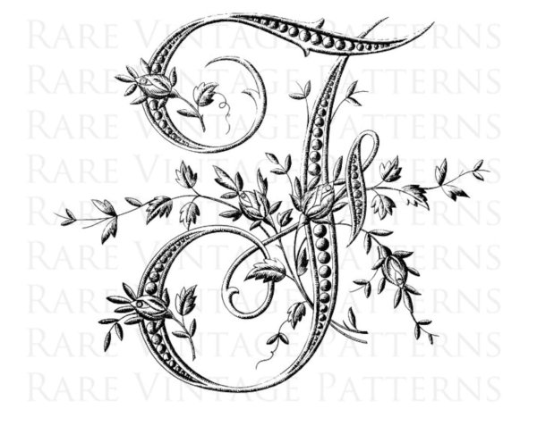 винтажные буквы