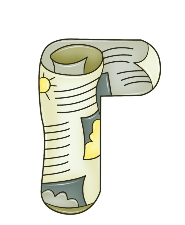 шаблон алфавит