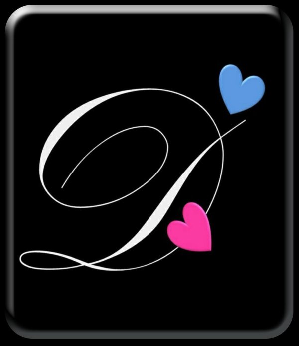 красивые буквы с сердечками