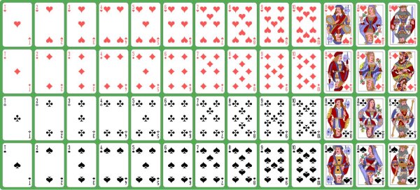 карты по порядку