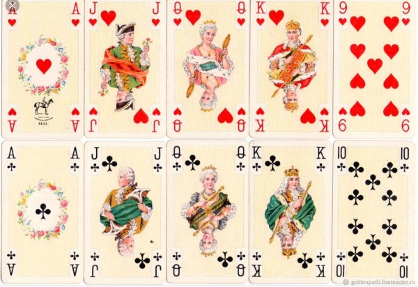 карты игральные рококо