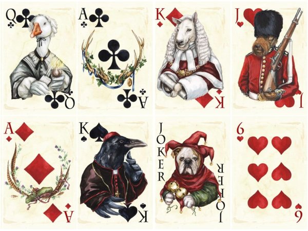 колода карт из алисы в стране чудес