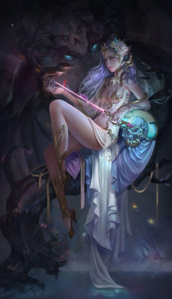 эльфийка фэнтези