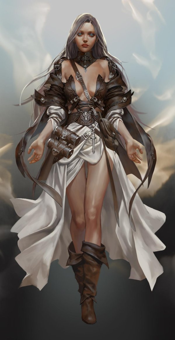 фэнтези воительницы