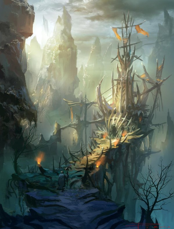 эльфийский город властелин колец