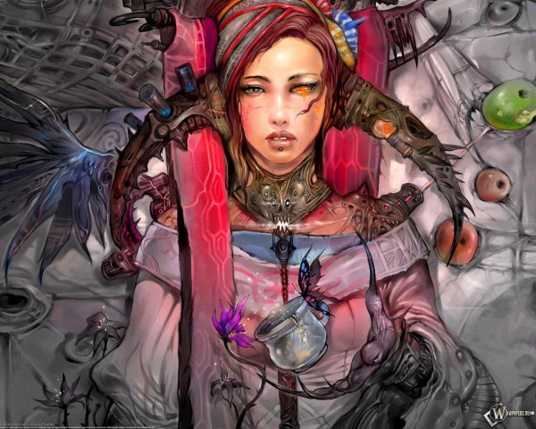 стимпанк женщина