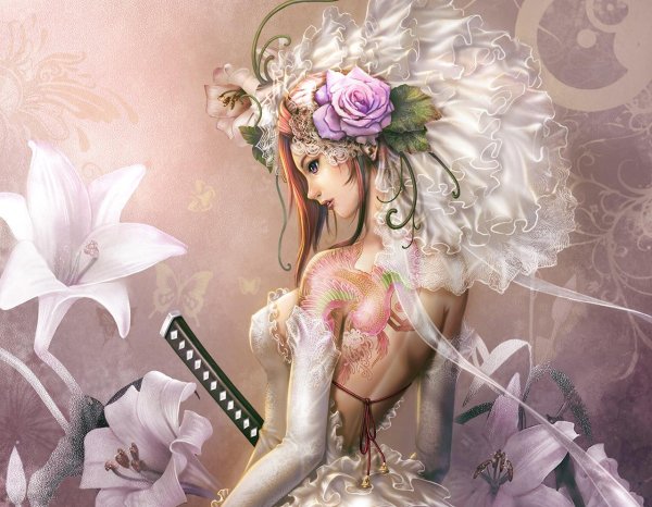 девушки фэнтези