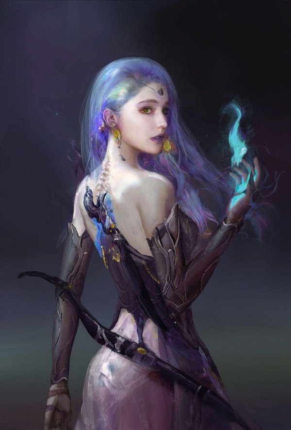 арт девушек