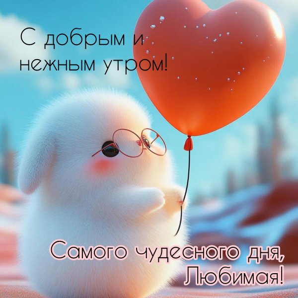 доброго нежного утра