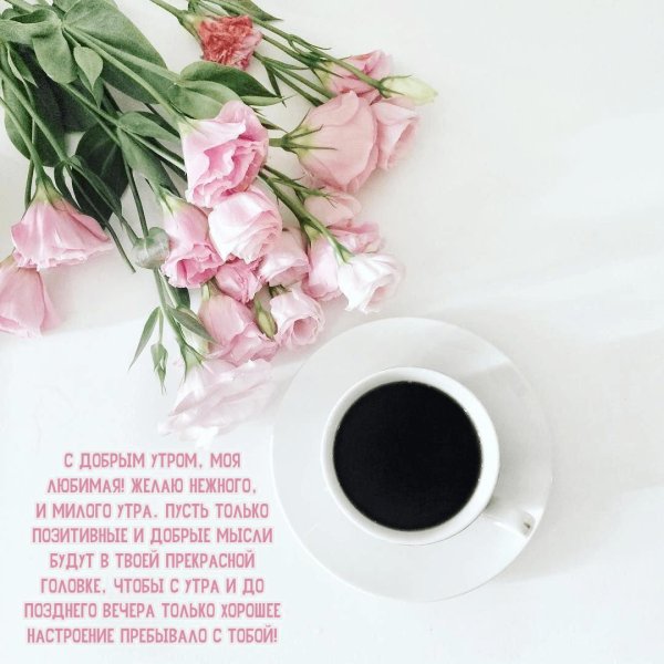 доброго утра любимая