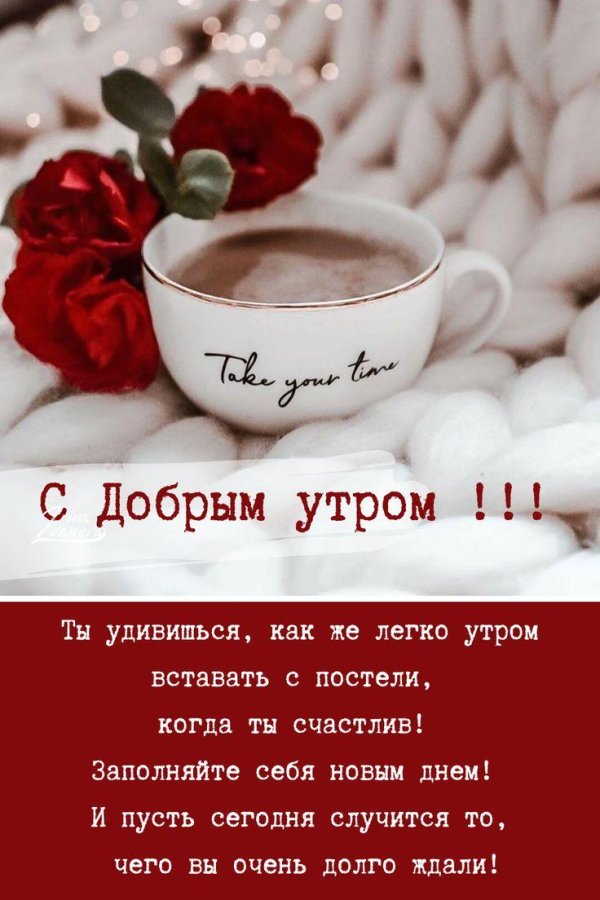 с добрым утром