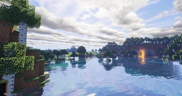 красивые пейзажи майнкрафт