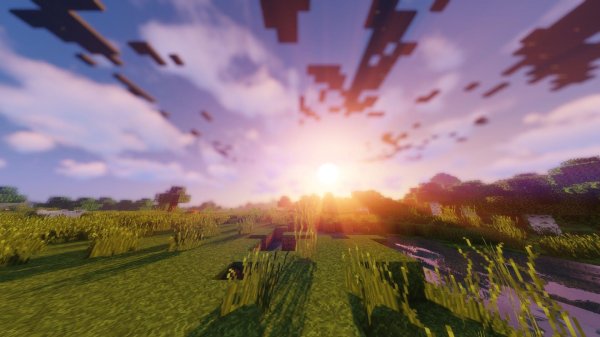 майнкрафт красивые пейзажи