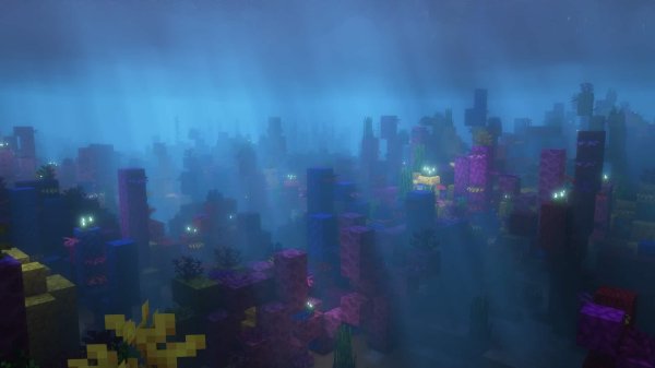 майнкрафт подводный мир